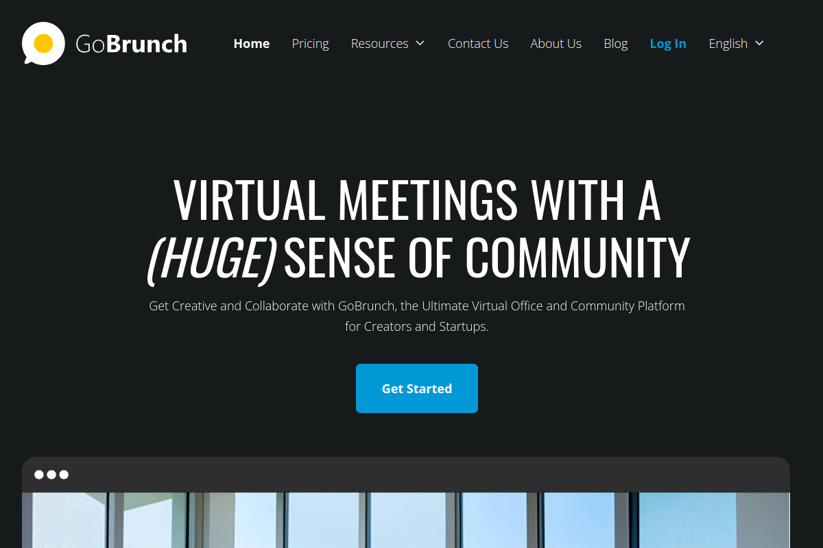 GoBrunch homepage